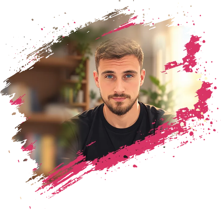 Kreslený portrét Jana Šteigla